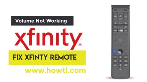 xfinity voice when changing volume.